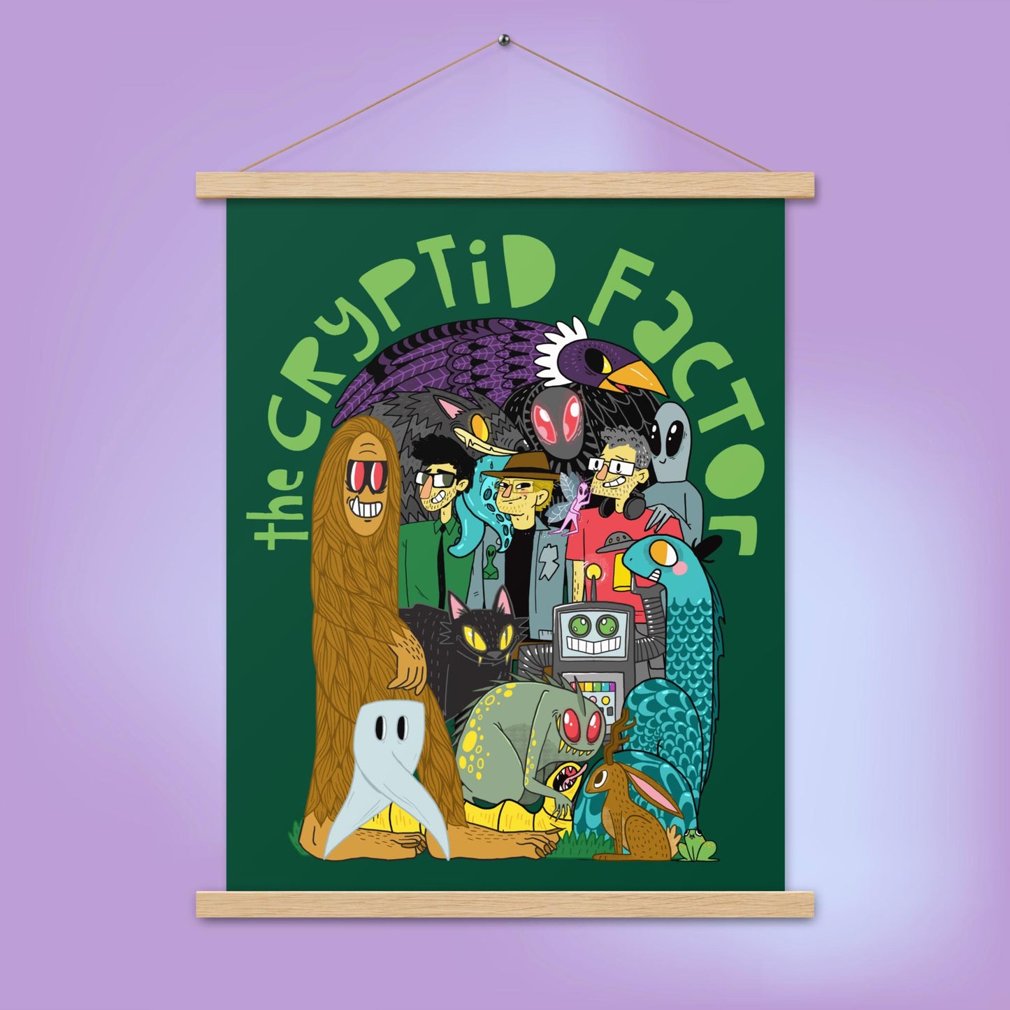 
                  
                    Cryptid Buddies Poster + Free String
                  
                