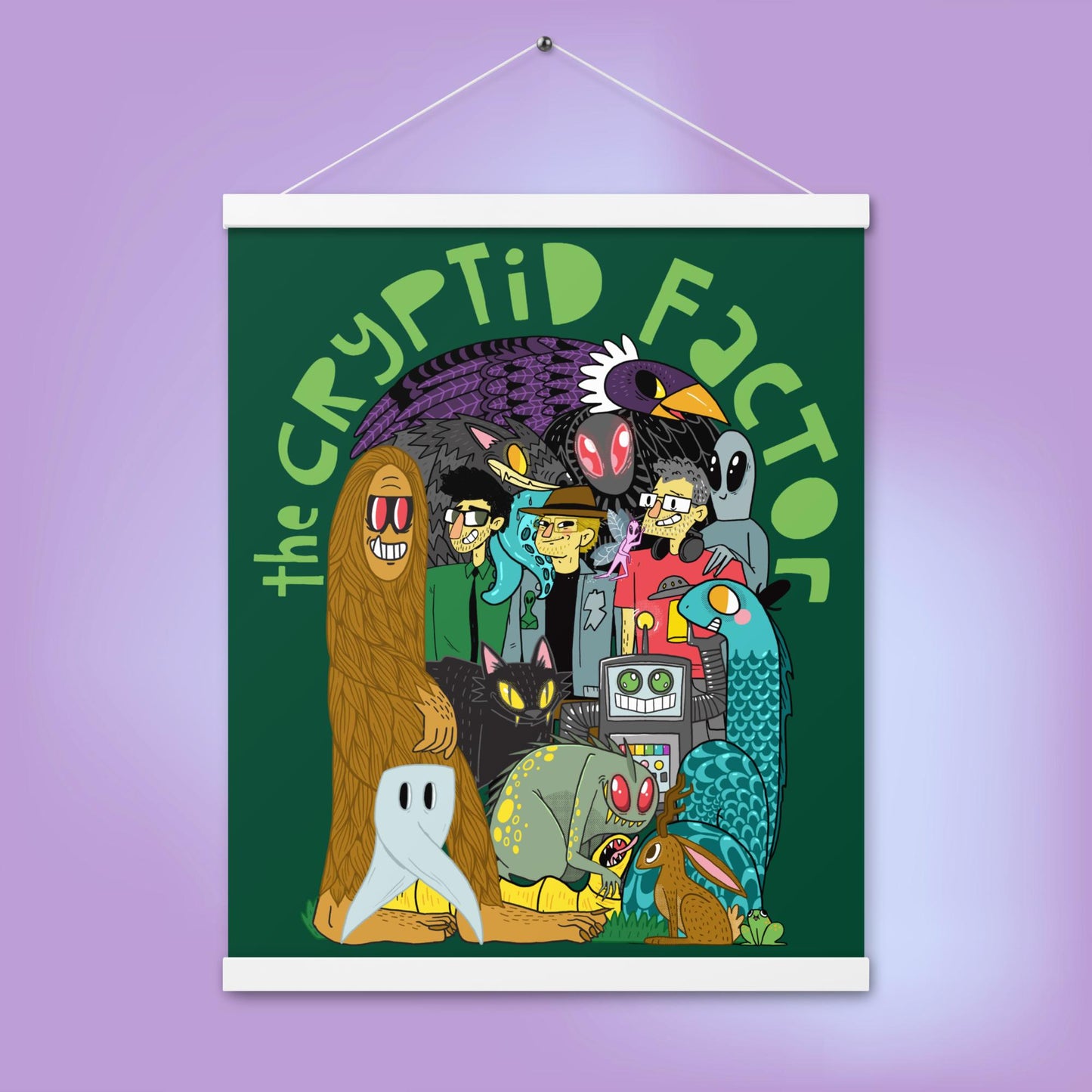 
                  
                    Cryptid Buddies Poster + Free String
                  
                