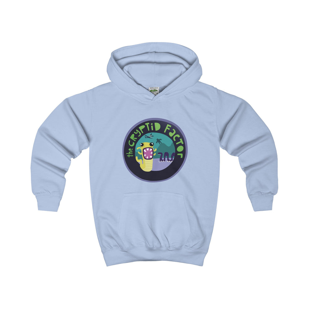 
                  
                    The Cryptid Factor Official Kids Hoodie
                  
                