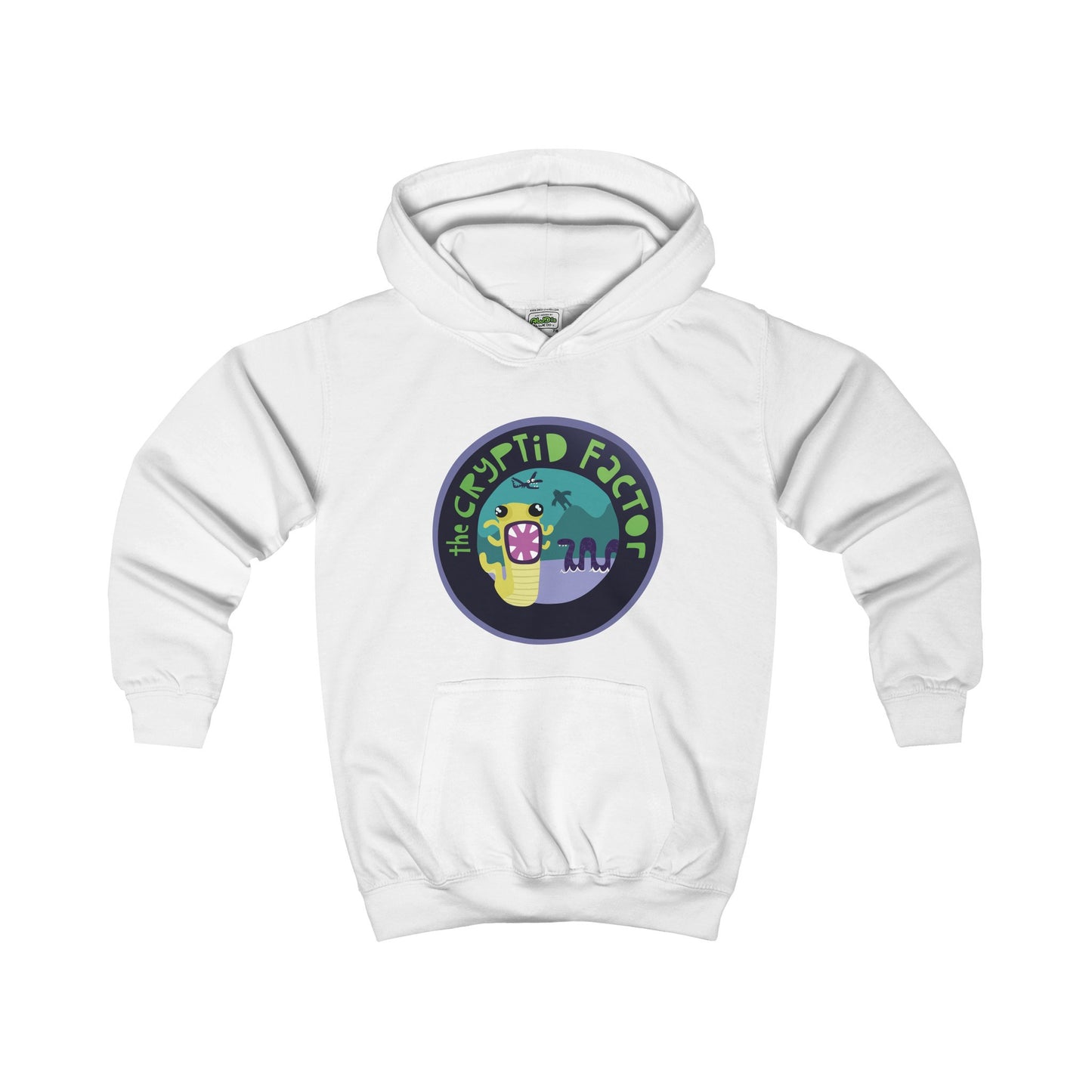 
                  
                    The Cryptid Factor Official Kids Hoodie
                  
                