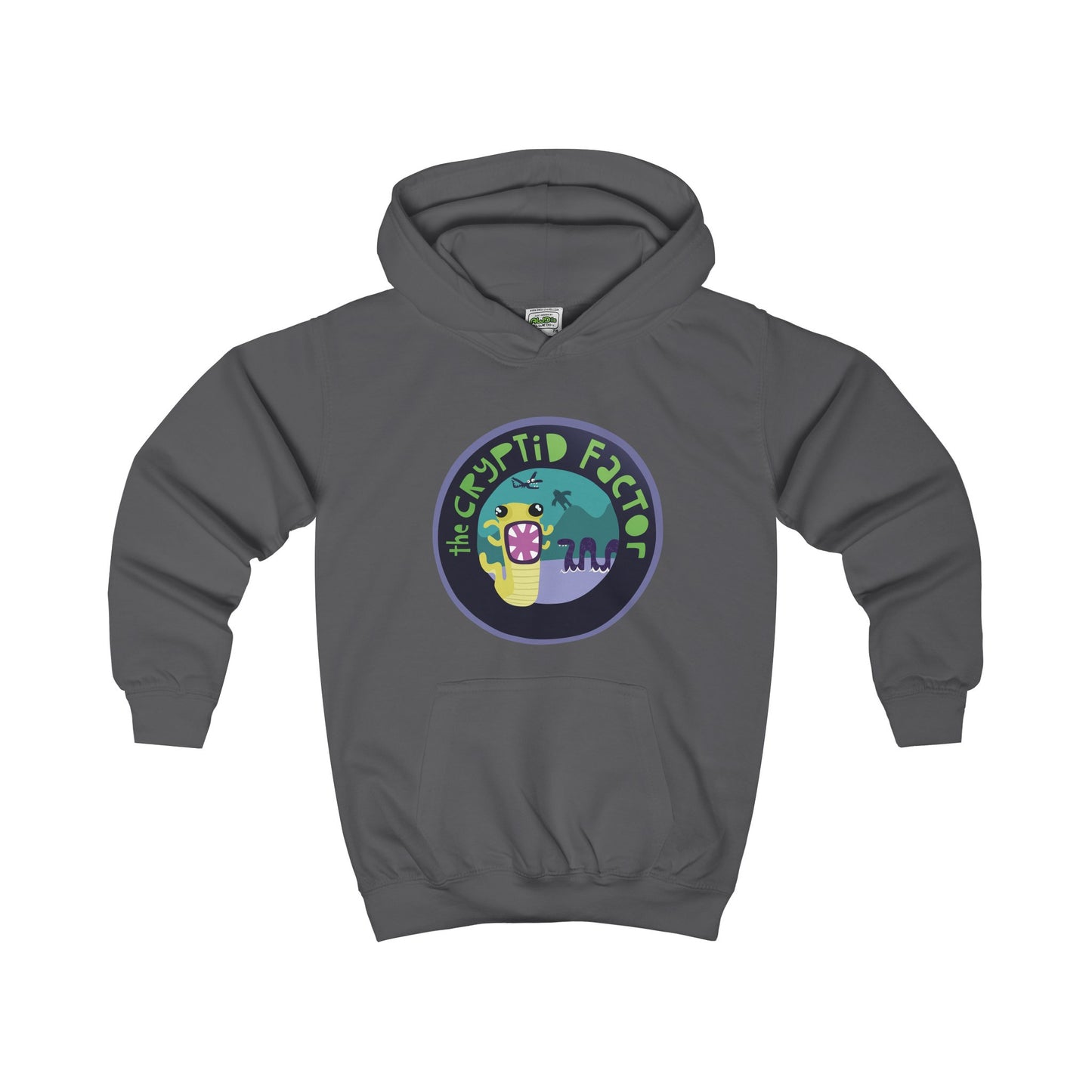 
                  
                    The Cryptid Factor Official Kids Hoodie
                  
                